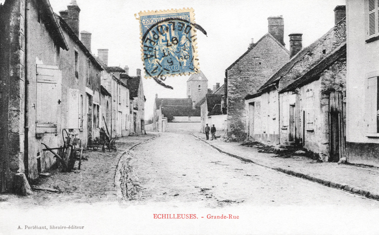 Grande Rue. Carte postée en 1897