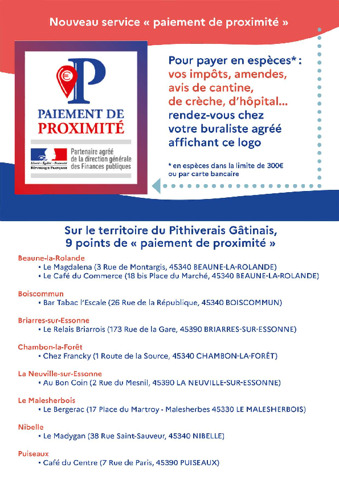 Paiement de Proximité - Buralistes agréés